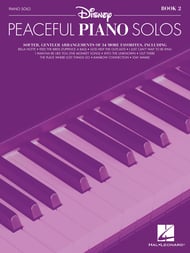 Disney Peaceful Piano Solos Book 2 piano sheet music cover